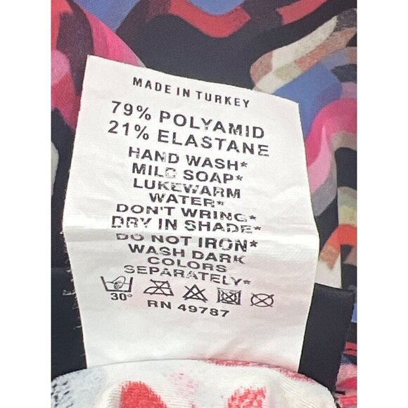 Gottex Multicolor Swim Top Size 16 Tankini - Picture 4 of 8